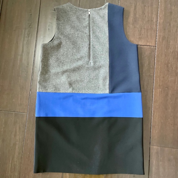 SALE! DKNY Color Block Sleeveless Tunic Dress ~ Size L (WITH POCKETS!) - Picture 2 of 6